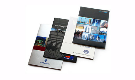 paper promotional booklet