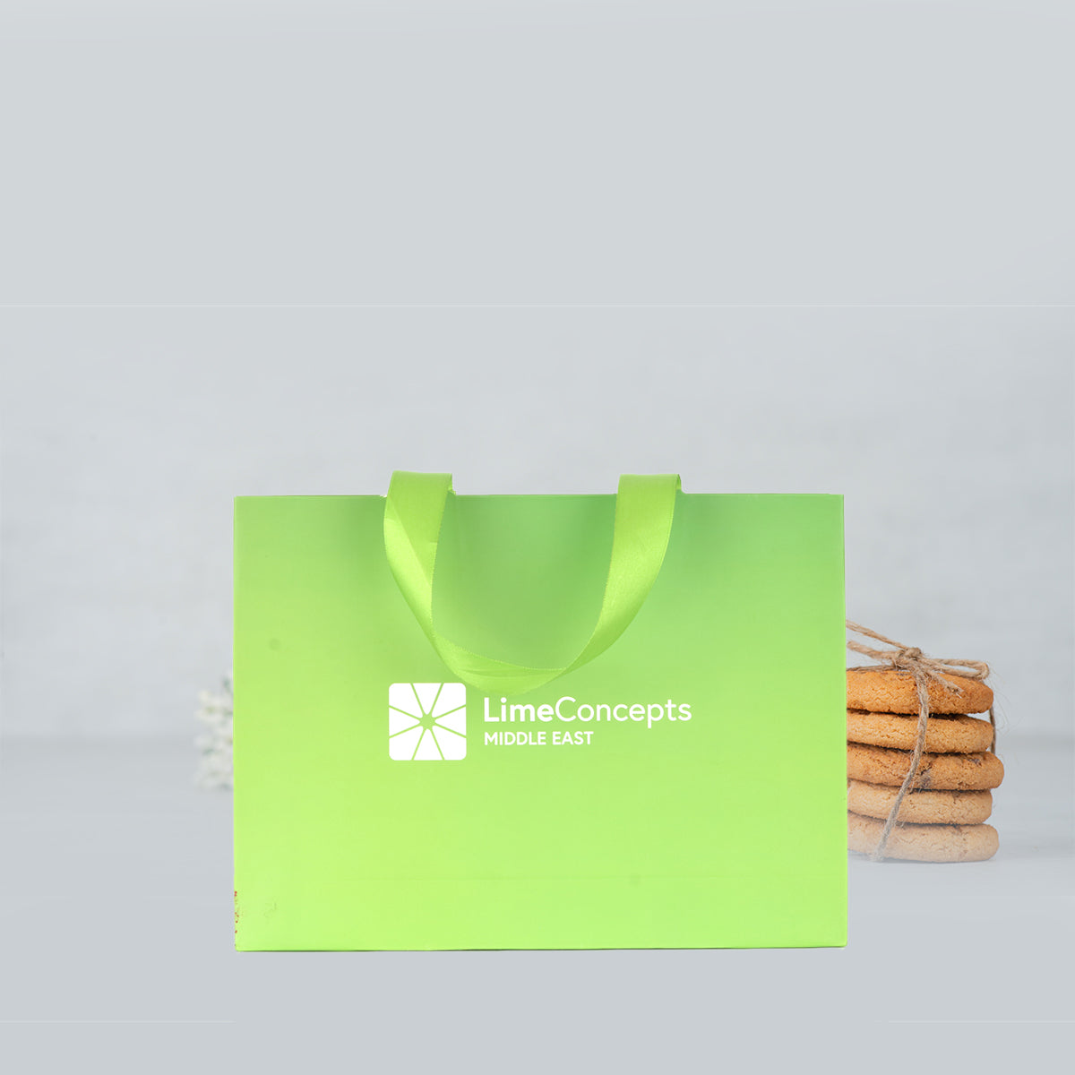 Paper Bag with Fancy Handle