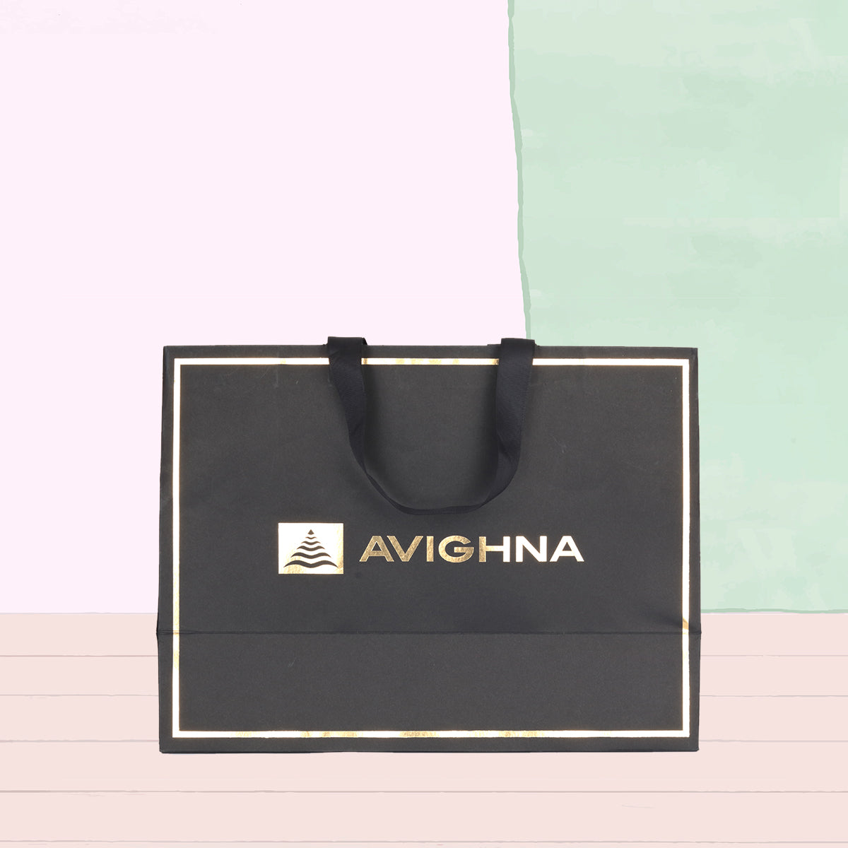 Paper Bag with Foiling