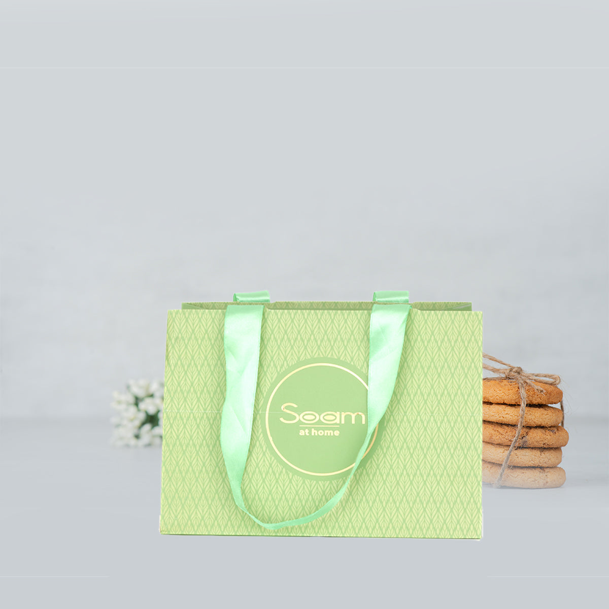 Paper Bag with Fancy Handle