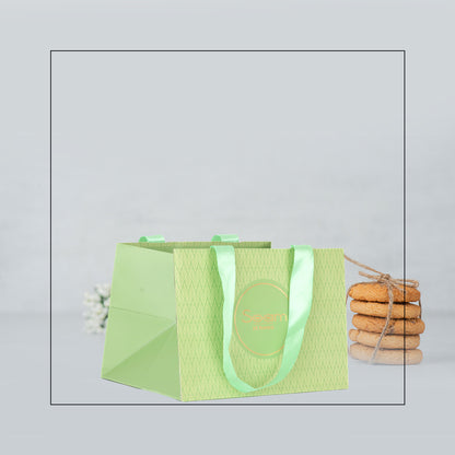 Paper Bag with Fancy Handle