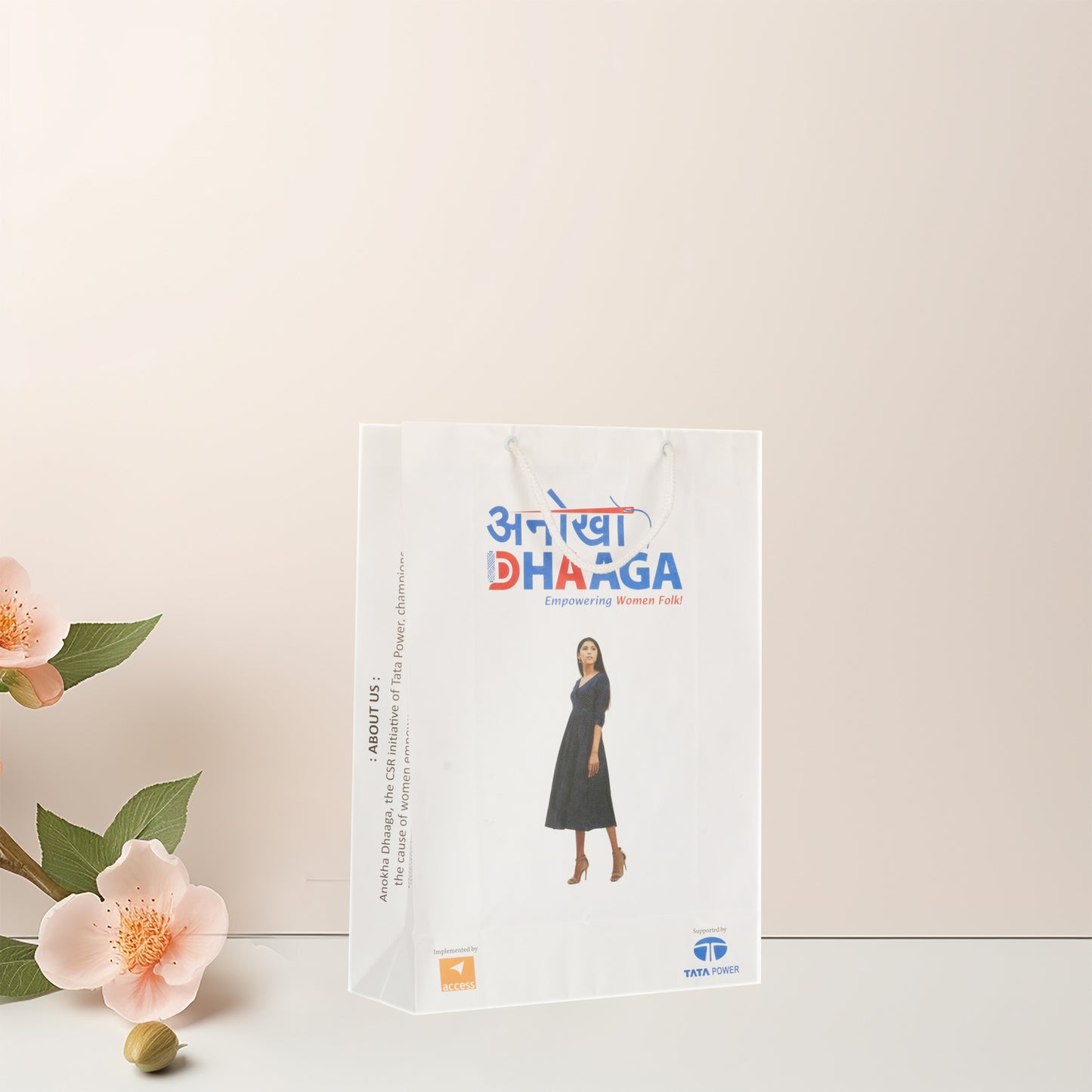 White Kraft Paper Bag