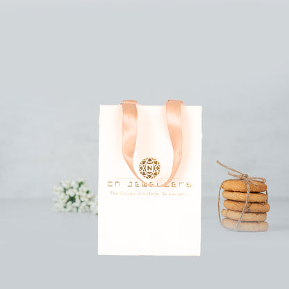 Paper Bag with Satin Ribbon Handle