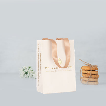 Paper Bag with Fancy Handle