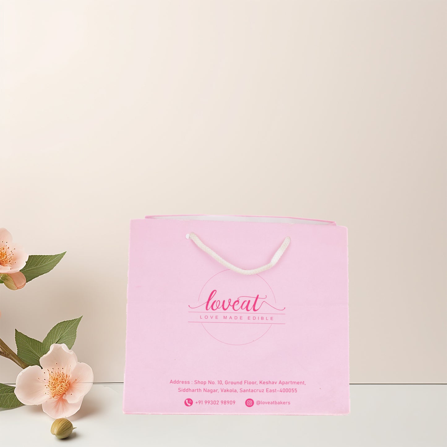 White Kraft Paper Bag