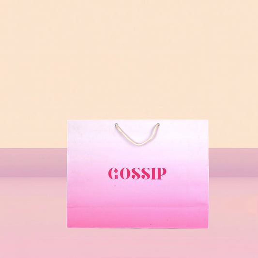 Paper Bag with UV coating on design