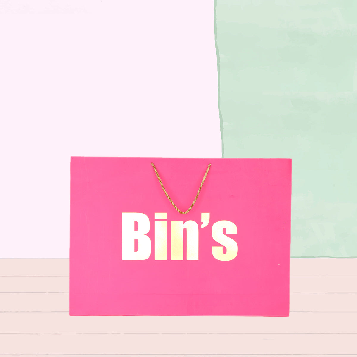 Paper Bag with Foiling