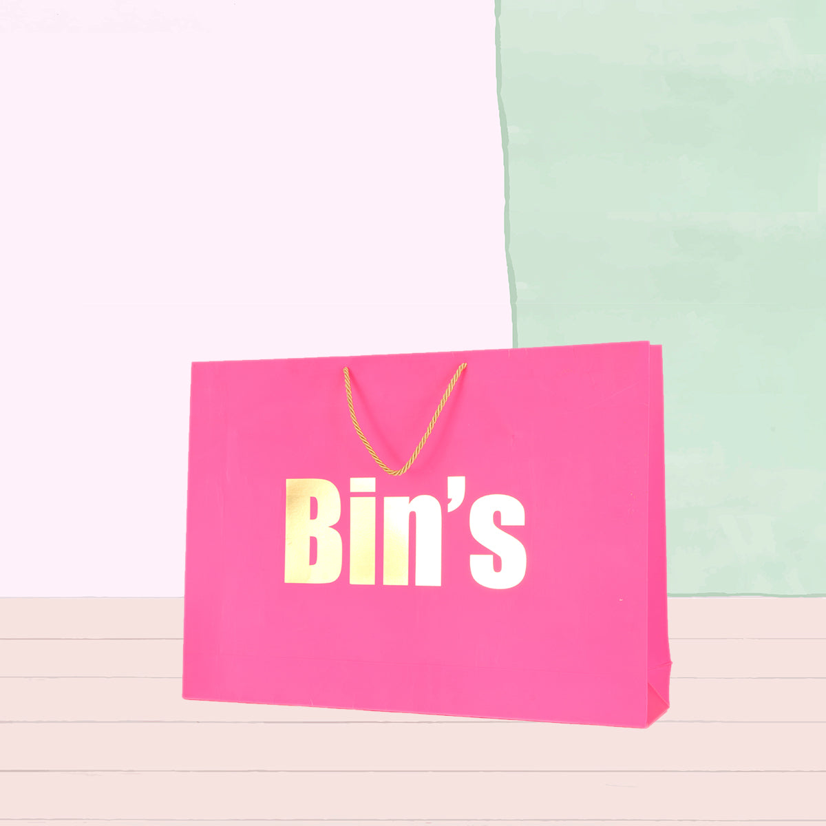 Paper Bag with Foiling