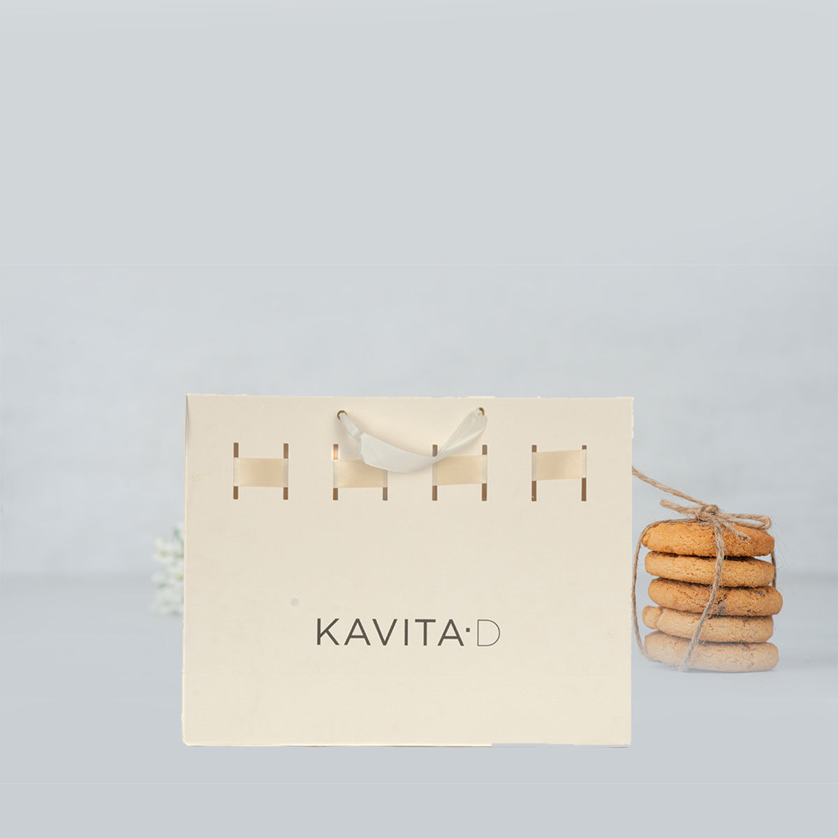 Paper Bag with Fancy Handle