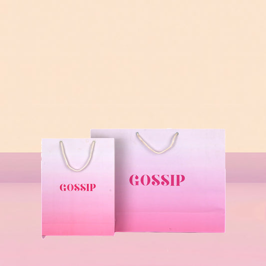 Paper Bag with UV coating on design