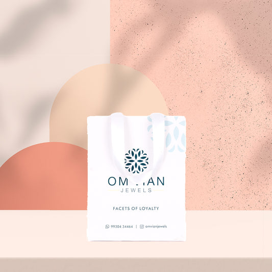 Paper Bag with Quill Tape Handle