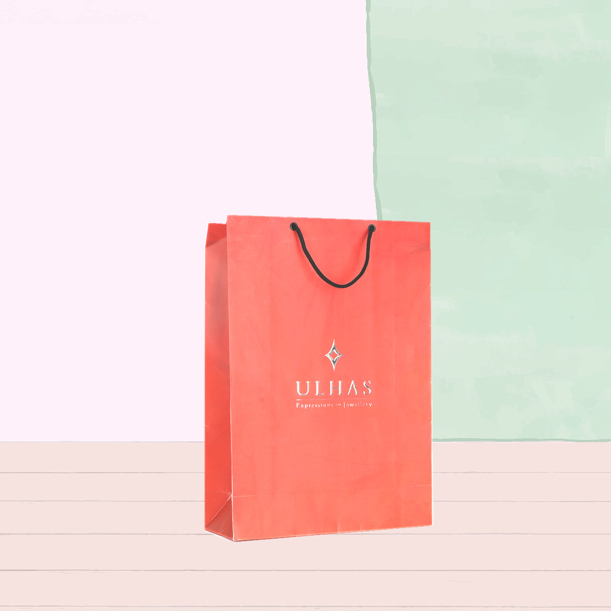 Paper Bag with Foiling
