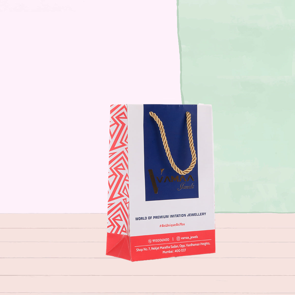Paper Bag with Foiling