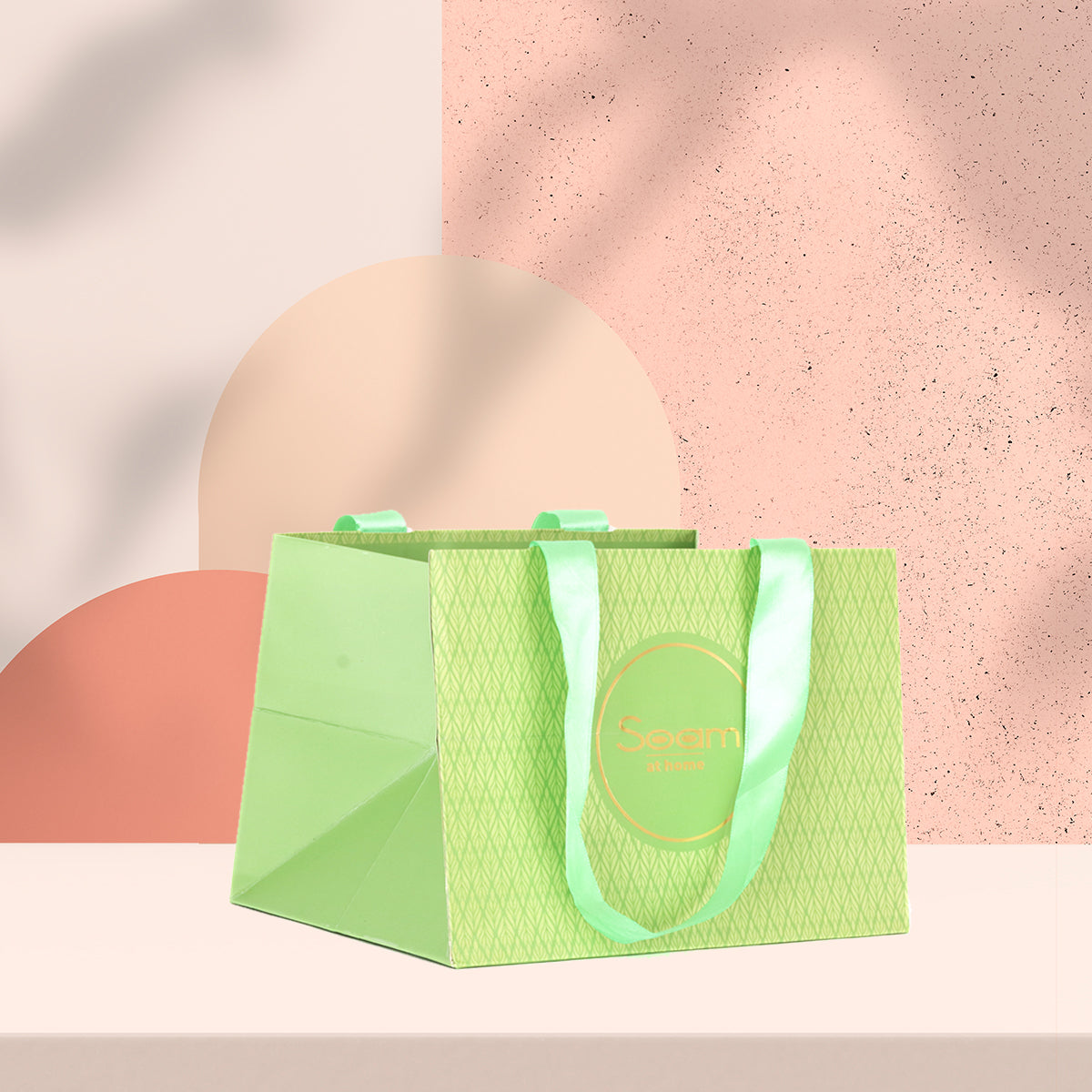 Paper Bag with Quill Tape Handle