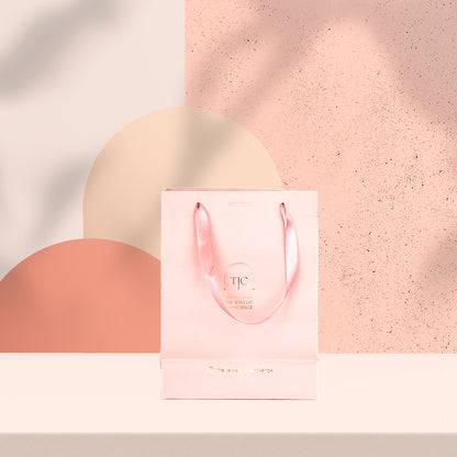 Paper Bag with Quill Tape Handle