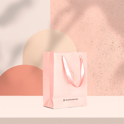 Paper Bag with Quill Tape Handle