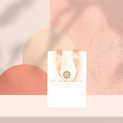 Paper Bag with Quill Tape Handle