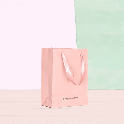 Paper Bag with Satin Ribbon Handle