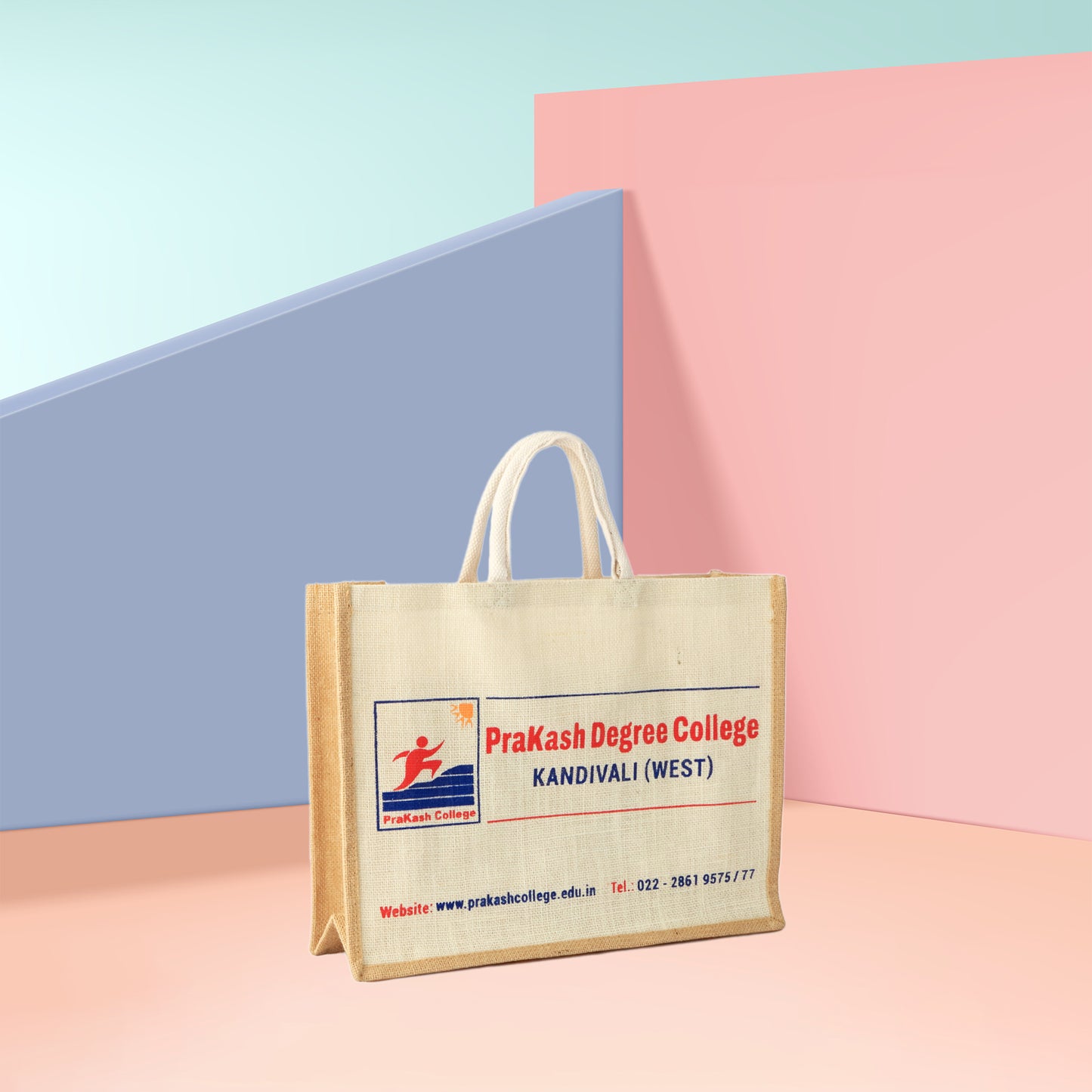 Dual Tone Jute Bags