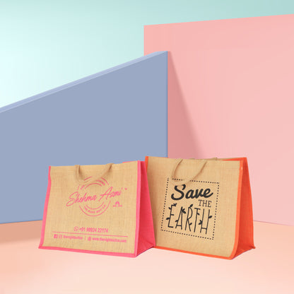Dual Tone Jute Bags