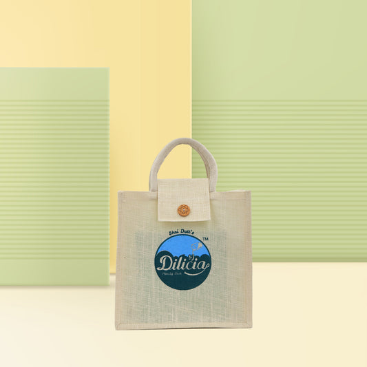 Jute Bag with Flap