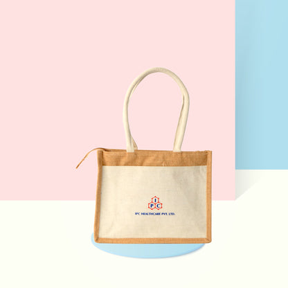 Jute Bag with Pocket