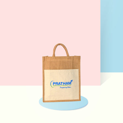 Jute Bag with Pocket