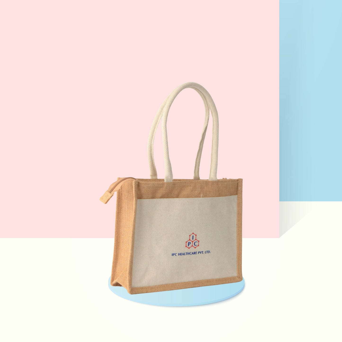 Jute Bag with Pocket