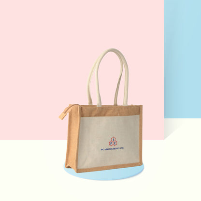 Jute Bag with Pocket