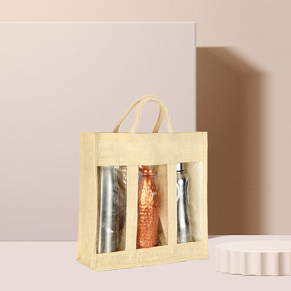 Jute Bag with Window