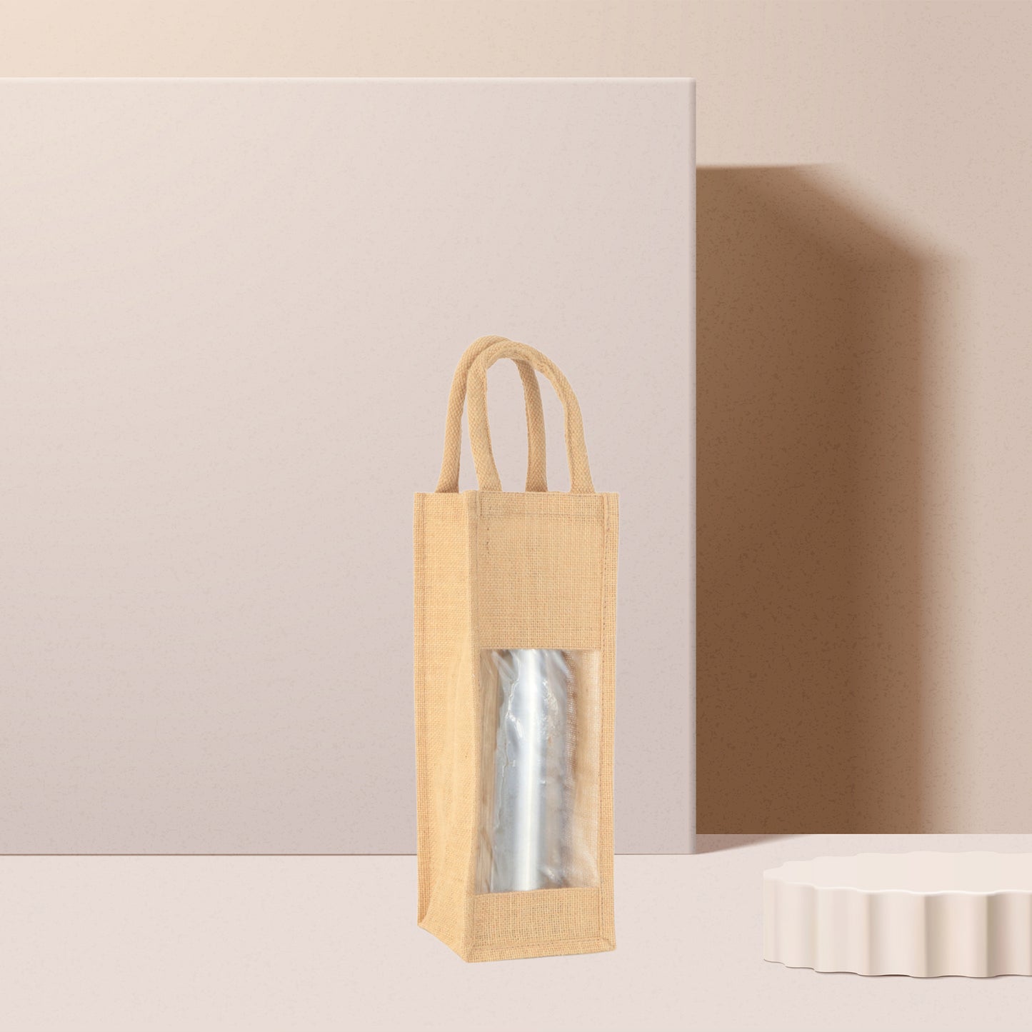 Jute Bag with Window