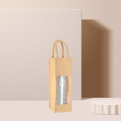 Jute Bag with Window