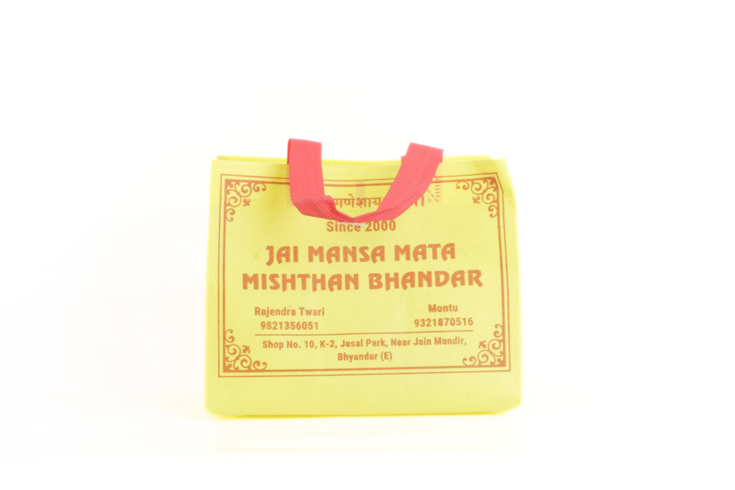 Unlaminated Non Woven Box Bag