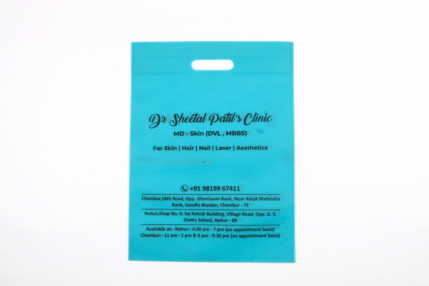 D Cut Ultrasonic Non Woven Bag