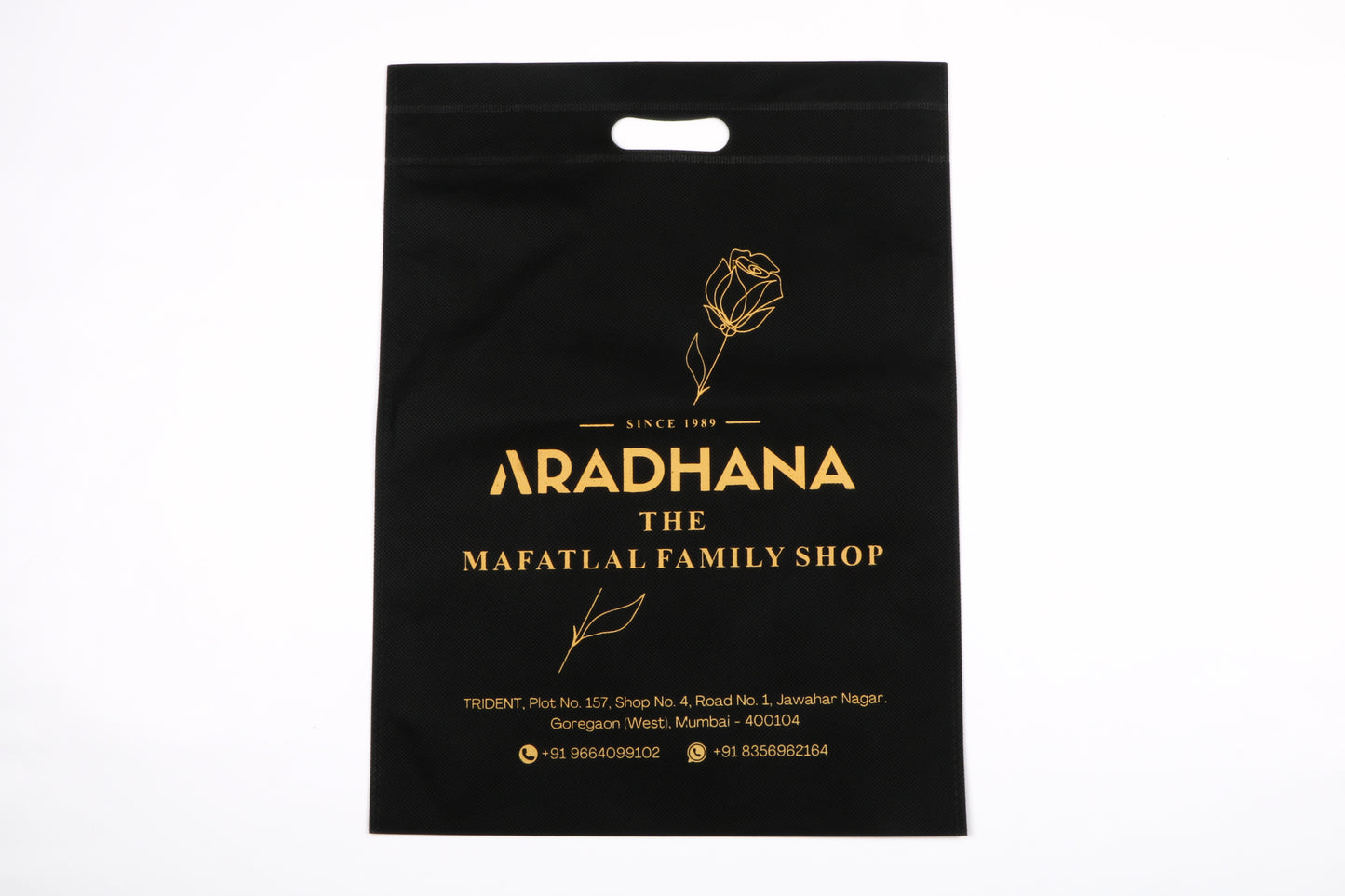 D Cut Ultrasonic Non Woven Bag