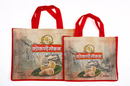 Multicolor Stitch Non Woven Bag