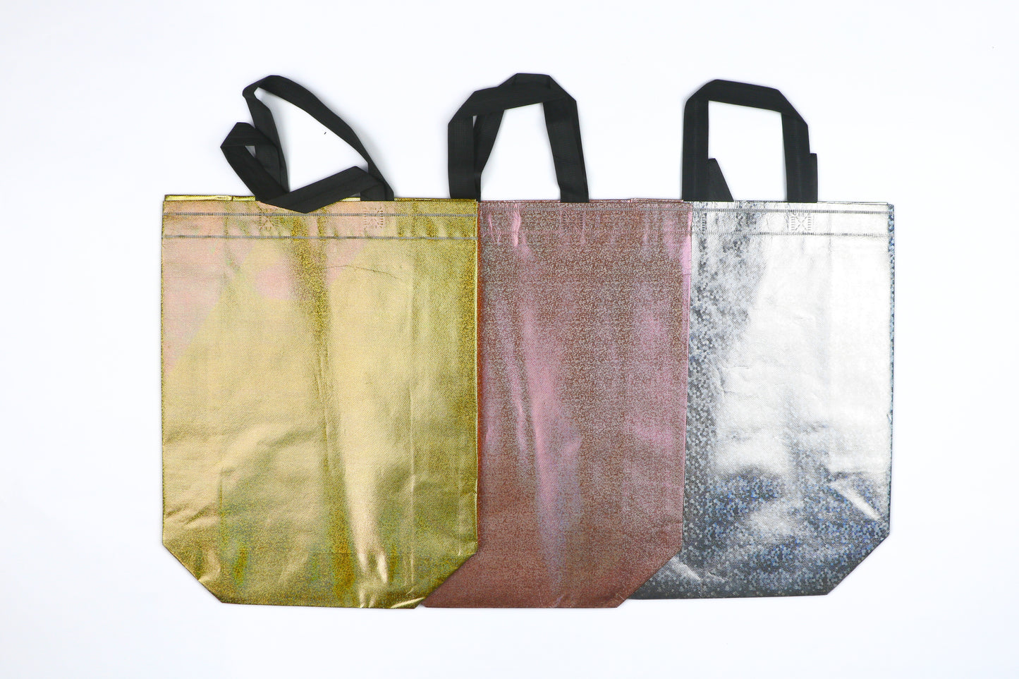 Metallic Laminated Non Woven Box Bag