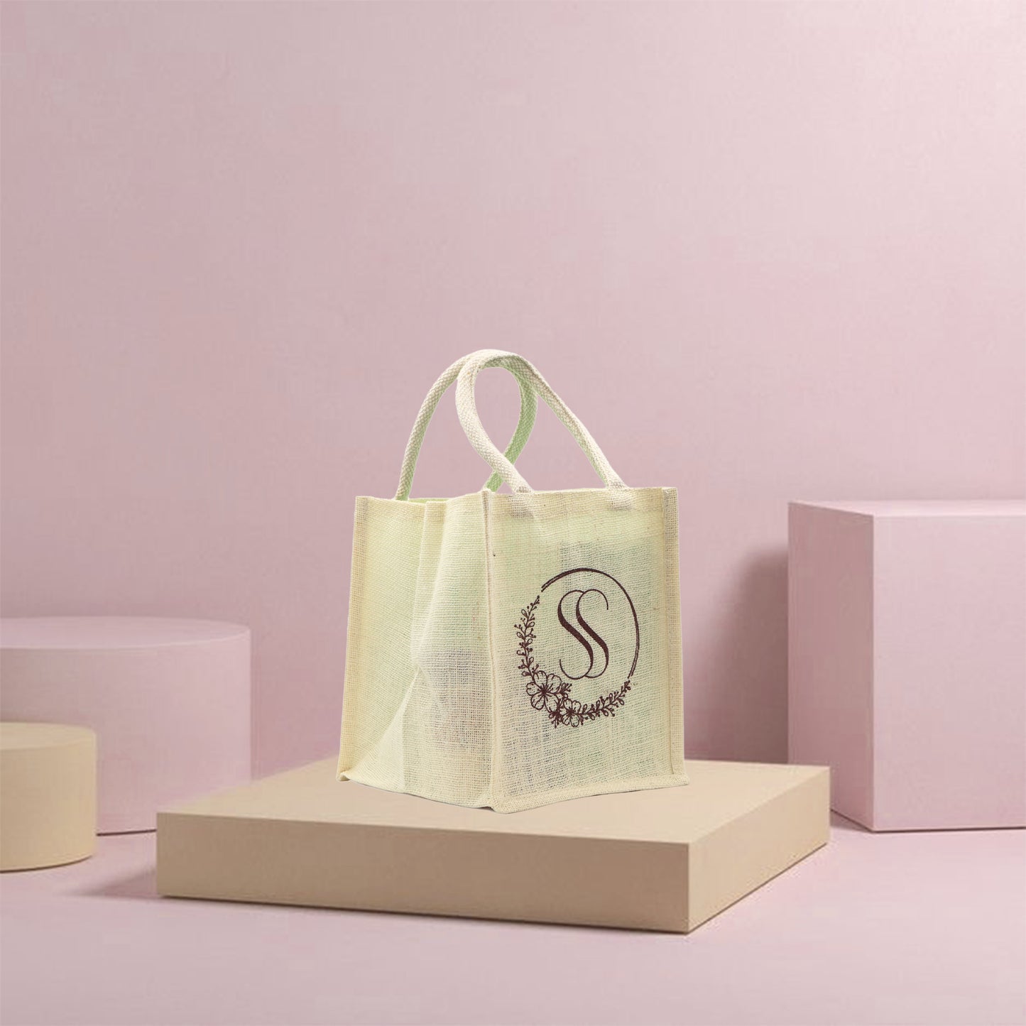 Offwhite Jute Bags