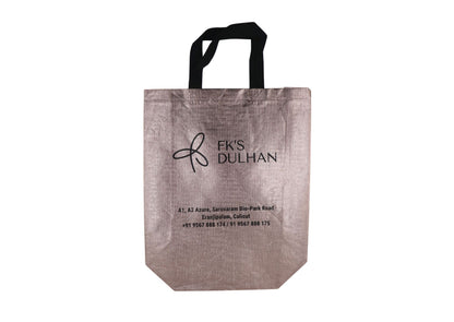 Metallic Laminated Non Woven Box Bag
