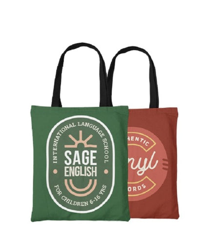 Tote bag with sublimation